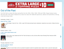 Tablet Screenshot of outofthepastblog.com